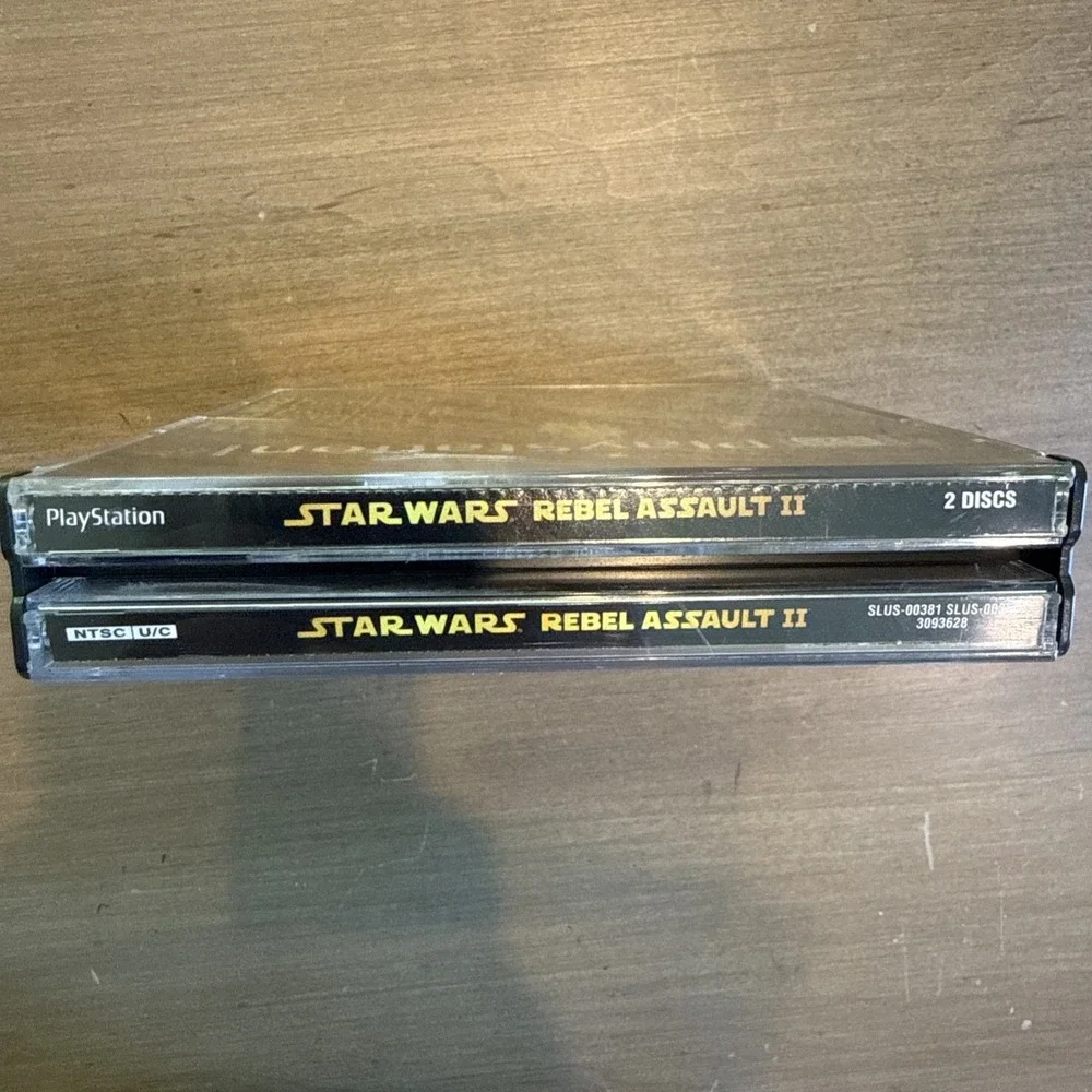 Star‎ Wars Rebel Assault II  (PlayStation 1 PS1) Black Label